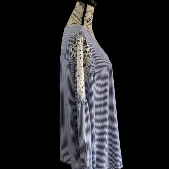 * Lane Bryant women’s 18/20 stripe Blouse - Picture 5 of 10